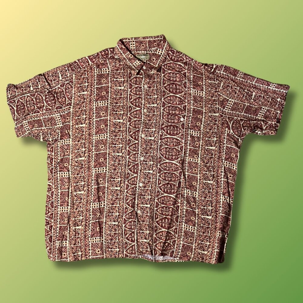 Men’s XL Short Sleeve Casual Button Down